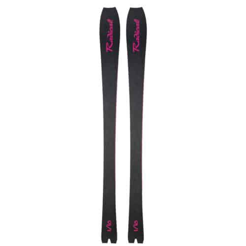 Radical Shop overview 13 Der One of Ten Ski 2025 mit pinken Elementen auf Carbon. Ein limitiertes Meisterwerk.
